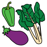 Las verduras y hortalizas